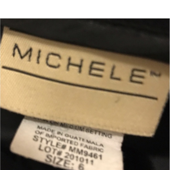 Michele vintage pinup mermaid style ruffle bottom skirt - Picture 7 of 7